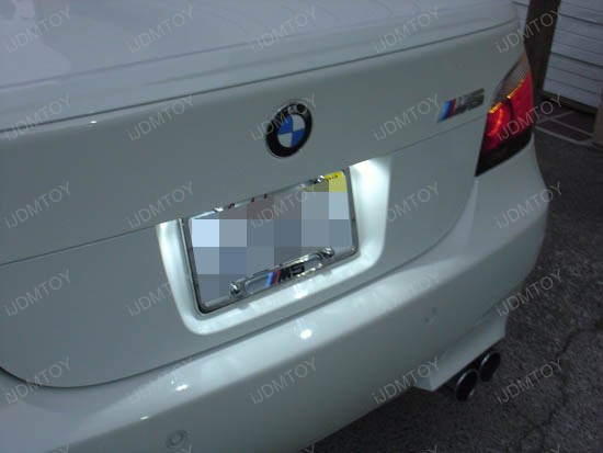 bmw e60 license plate light bulb